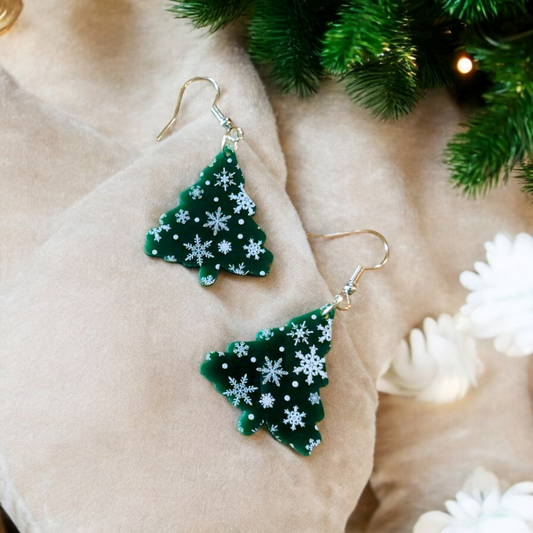 Christmas Tree Earrings